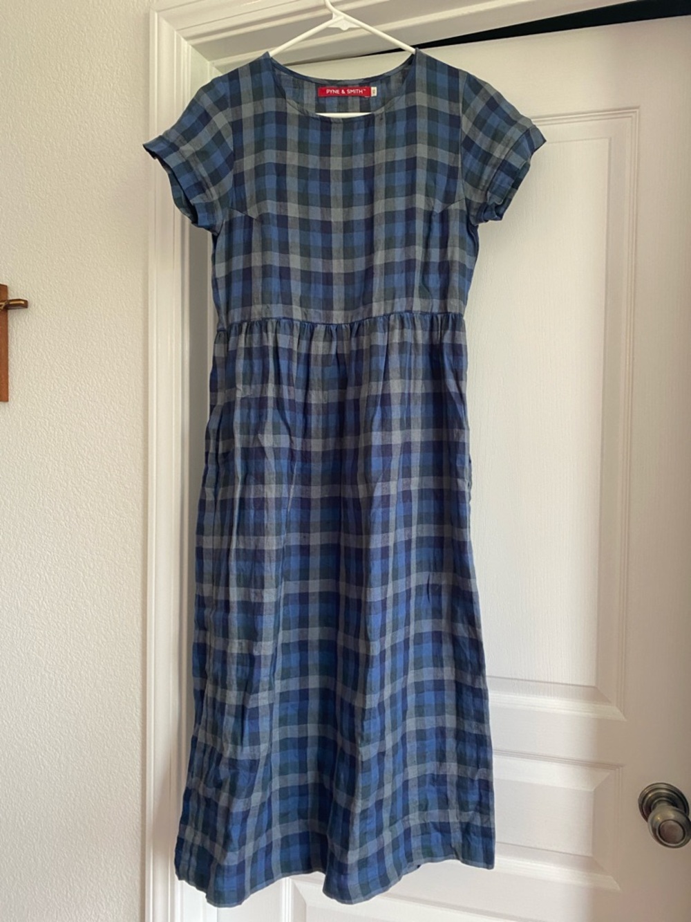 Pyne and smith blue long dress